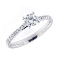 Anello Fanton Gioielli Donna SOLITARI in Oro Diamante 0.50 Ct FGSOL050A3 - FGSOL050A3